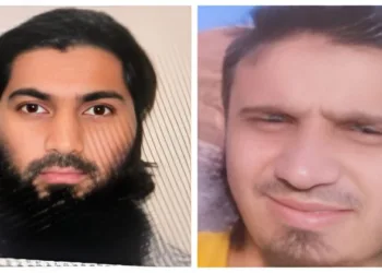 ISIS operatives Talha Khan (Left) and Abdullah Shaikh (Right)