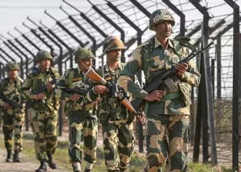 A representative image of BSF personnel