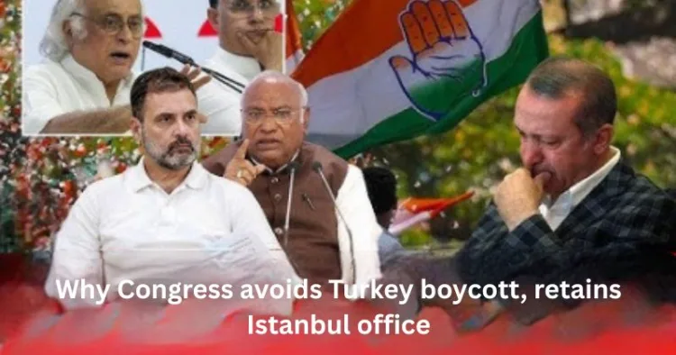 Why is Congress not airing its views on Boycott Turkey campaign