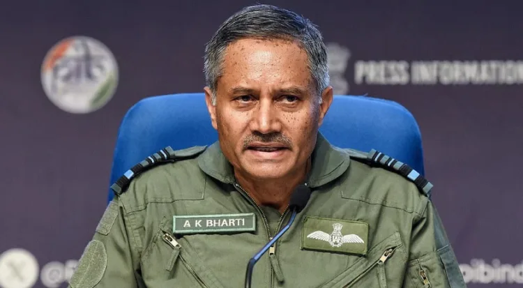 DGMO Air Operation Air Marshal AK Bharti, Image SSB Cracks