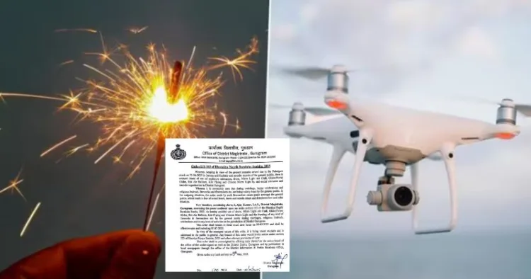 Security alert in Gurugram; Ban imposed on drones, kites, fireworks amid tension between India & Pakistan