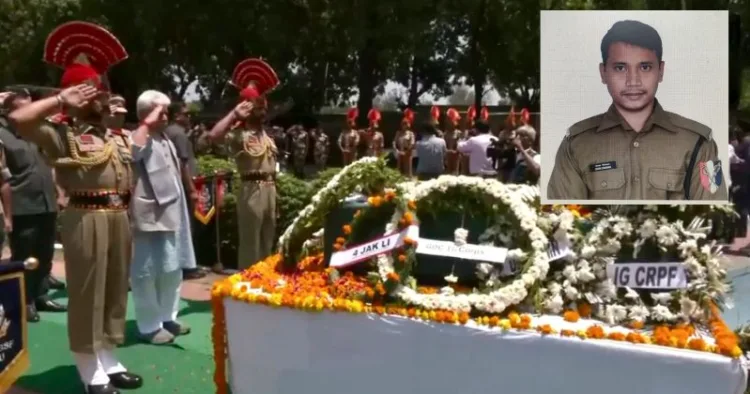 Nation bids tearful farewell to BSF constable Deepak Chingakham