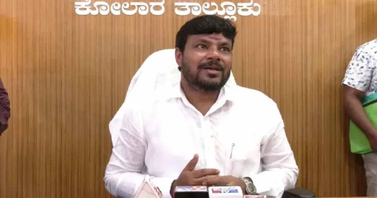 Congress MLA Kothur G Manjunath