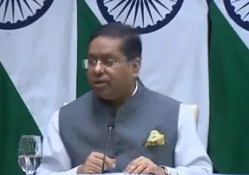 MEA Official Spokesperson Randhir Jaiswal