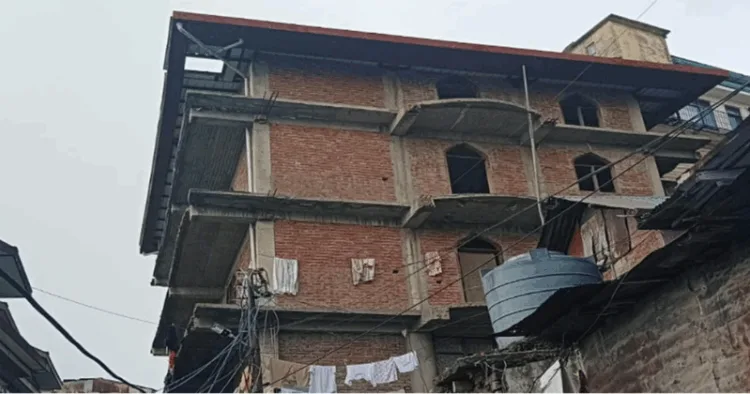 Illegally constructed Sanjauli mosque