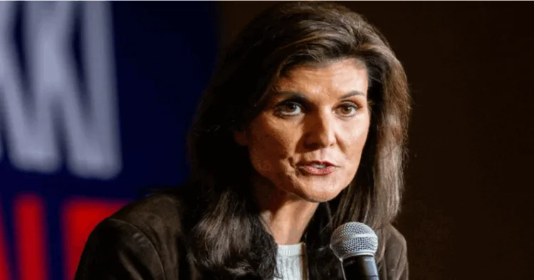 Former US Ambassador to the United Nations, Nikki Haley