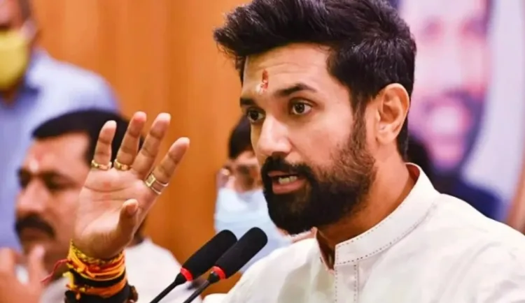 Union Minister Chirag Paswan, Image courtesy NPG