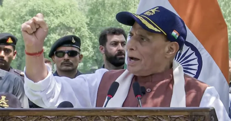 Union Defence Minister Rajnath Singh