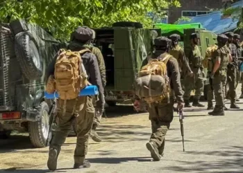 A representative image- Security Personnel during a campaign