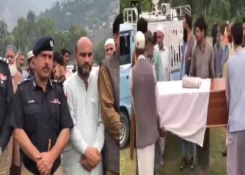 Senior Pakistan Army officers, ISI agents, and Punjab Police brass were physically present at the funeral prayers of terrorists.