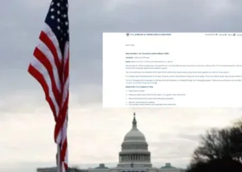 The US Consulate issued a statement asking its citizens to leave Lahore or seek shelter