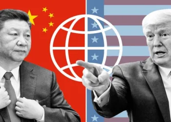 Chinese President Xi Jinping (Left) and US President Donald Trump (Right)