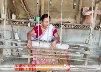 Assamese Weaver Brings Ramayana and Mahabharata Alive on Cloth