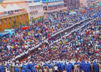1,560 RSS Swayamsevaks selflessly serve the devotees during the Jagananth Puri Rath Yatra