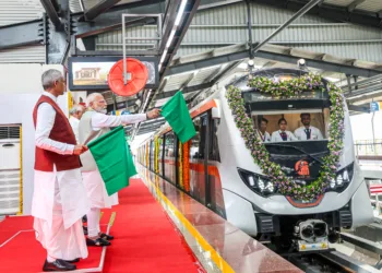 Kashmir Integrated with India: Vande Bharat and USBRL Embody Modi’s Self-Reliance Vision (Image: Old picture from Gandhinagar used for representative purposes)