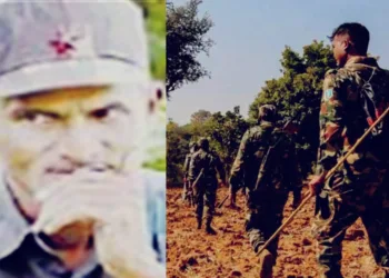 Maoist CC member Sudhakar alias Gautam-left