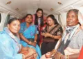 Tribal women celebrate first flight in MP (Representative image)