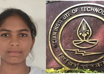 A Rajeswari , a student of Vanavasi Seva Kendram ( Tamil Nadu)