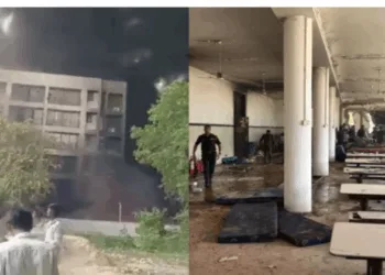 Mess of the BJ Medical College where the Air India Plane crashed