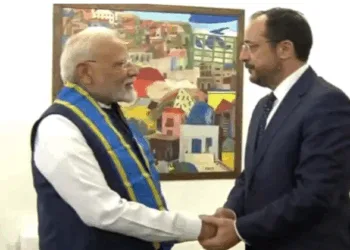 (Left) PM Narendra Modi (Right) Cyprus President Nikos Christodoulides