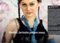 Big boss fame and "Kaanta laga girl" Shefali Zariwala passes away at the age of 42