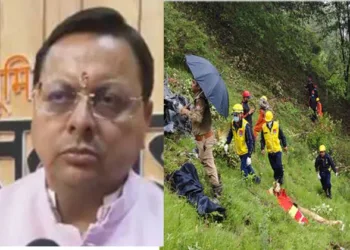Uttarakhand Chief Minister Pushkar Singh Dhami briefs PM Narendra Modi, Union Home Minister Amit Shah and Union Civil Aviation Minister about Rudraprayag Chopper Crash