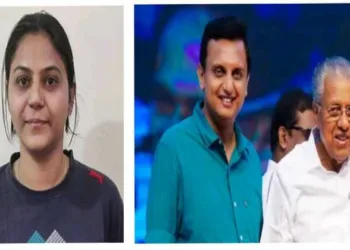 (Left) Pakistan Spy Jyoti Malhotra (Right) Muhammad Riyas, son-in-law of CM Pinarayi