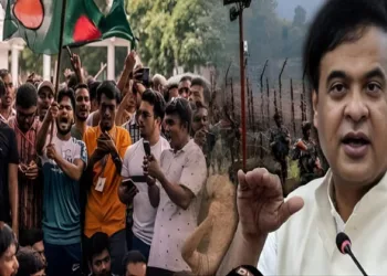 Assam CM Himanta Biswa Sarma (Right)