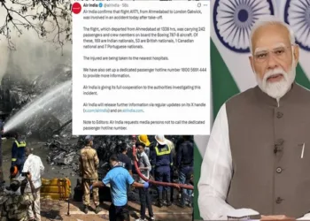 PM Narendra Modi takes stock of the situation post Air India Flight crash
