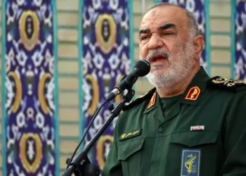 Head of Iran's Islamic Revolutionary Guards Corps (IRGC) Hossein Salami
