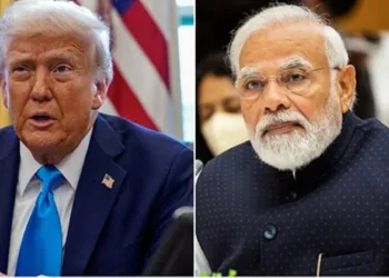 US President Donald Trump (Left) and Prime Minister Narendra Modi (Right)