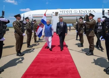 PM Modi receives grand welcome in Croatia