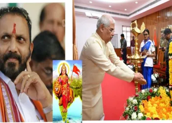 Former Kerala BJP president defends governor Arlekar for mandating Bharat Mata portrait in all programmes at Rajbhavan