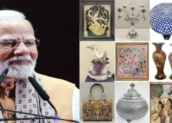 Indian artworks gifted to world leaders by PM Modi