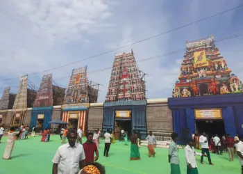 Lakhs of Murugan devotees converge in Madurai for the historic Bhakthargal Maanaadu (Photo: Organiser)