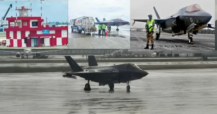US-made British F-35 Stealth Jet becomes a sitting duck in Kerala rain
