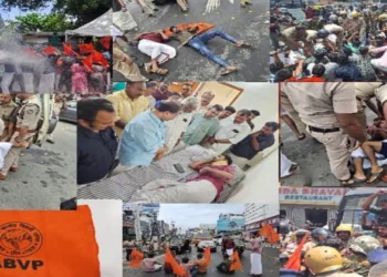 SFI goons assault ABVP leader in a barbaric attack in Kerala