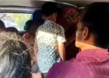 Bangladeshi intruders returning from Gujarat were arrested in two separate operations by Assam police in Cachar district