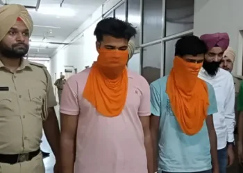 Indian Army jawan Gurpreet Singh and his partner Sahil Masih, who were arrested for spying for Pakistan's intelligence agency ISI