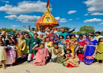Grand Ratha Yatra Celebration in Slough: Thousands join in devotion and joy