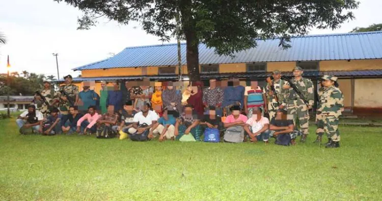 BSF nabs 26 Bangladeshi inflitrators