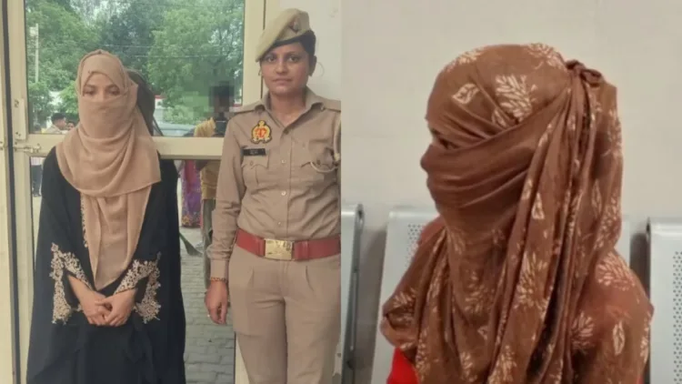 Reena Bano (L) and the victim (R)