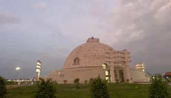 Buddha Samyak Darshan Museum-cum-Memorial Stupa in Vaishali, Photo-ANI