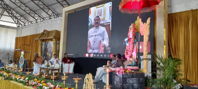 Goa Governor P. S. Sreedharan Pillai inaugurates the Balagokulam Uttar Kerala State Conference online