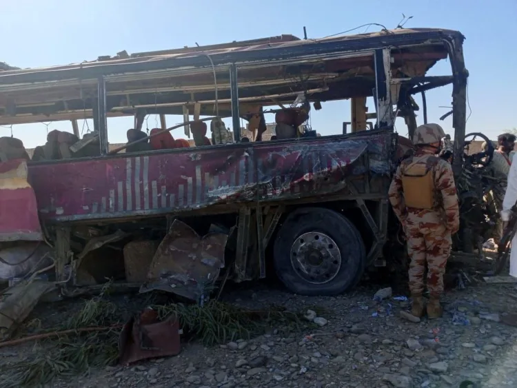 Attack on public transport buses in Balochistan (File Photo)