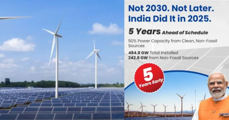 India achieves clean energy target five years ahead of schedule