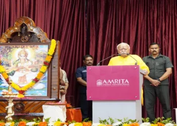 RSS Sarsanghchalak Dr Mohan Bhagwat