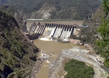 Dam built on the Indus river system