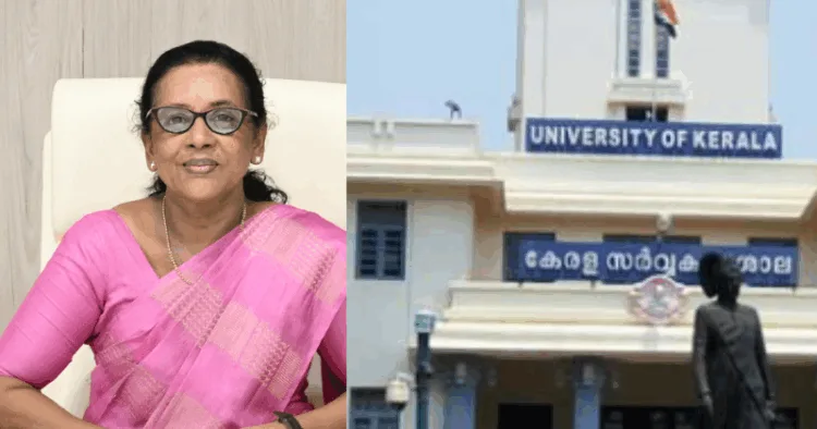 Kerala University Vice Chancellor Dr Ciza Thomas