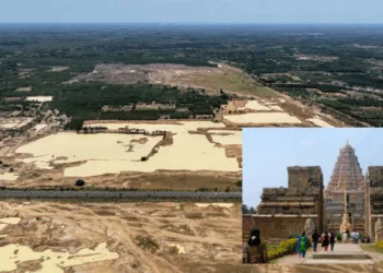 Gangaikonda Cholapuram and Ponneri lake build during by Rajendra Chola